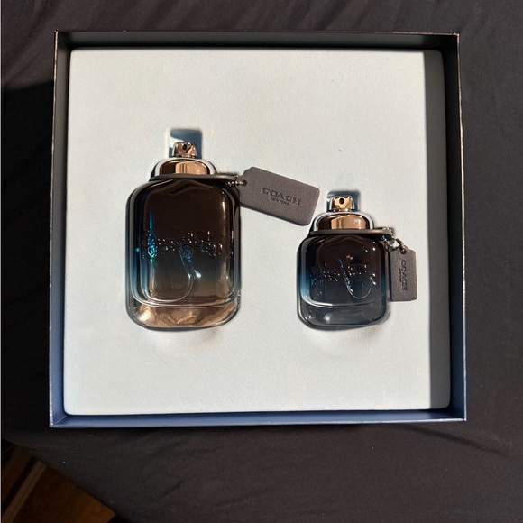 Coach Men's Fragrance Duo - Black and Silver
